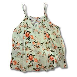 Floral Corset Style Top Tank